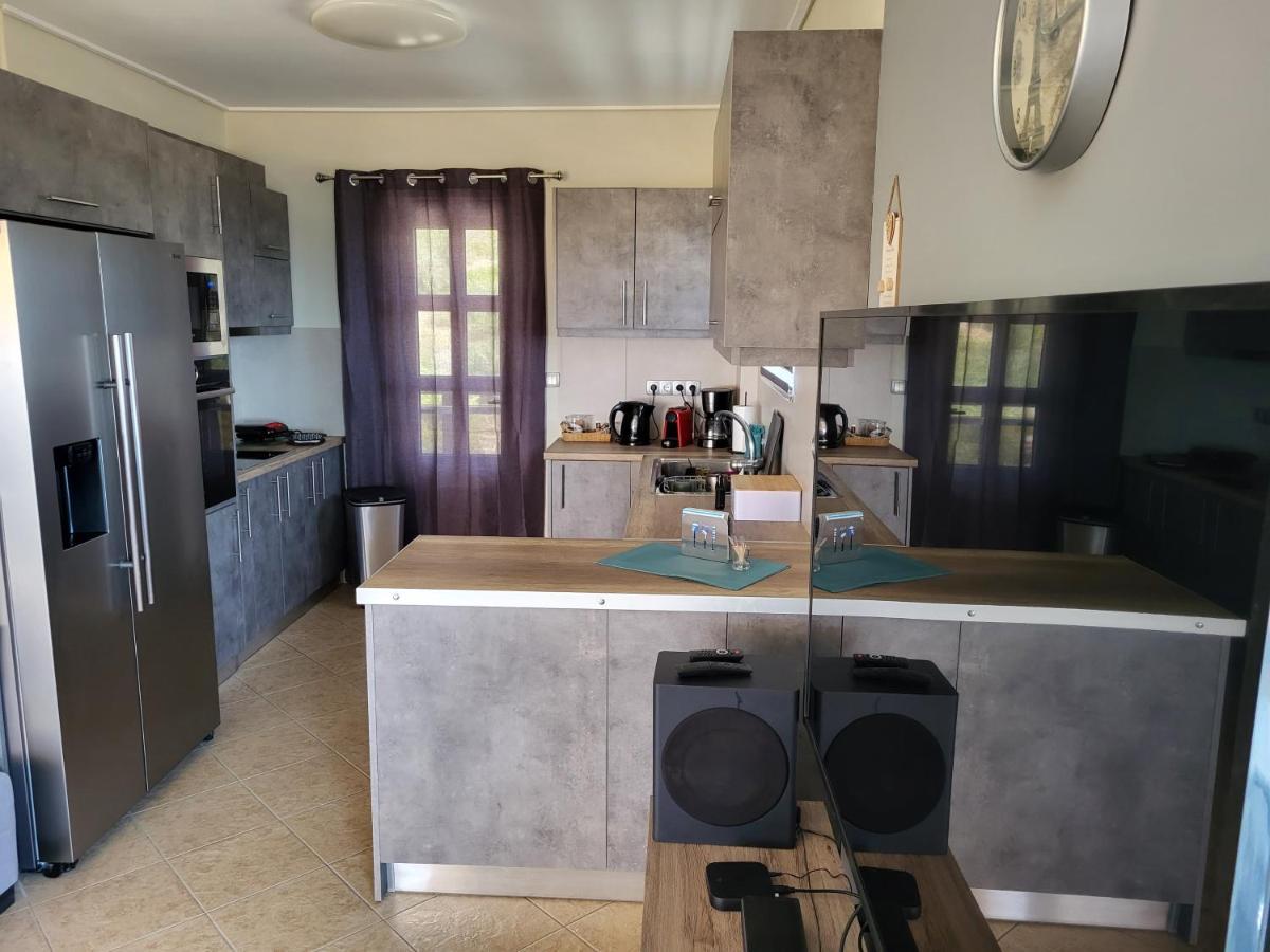 "Stergiou Luxury Apartment 2Nd Floor" Με Κοινη Πισινα Saronida Exterior foto