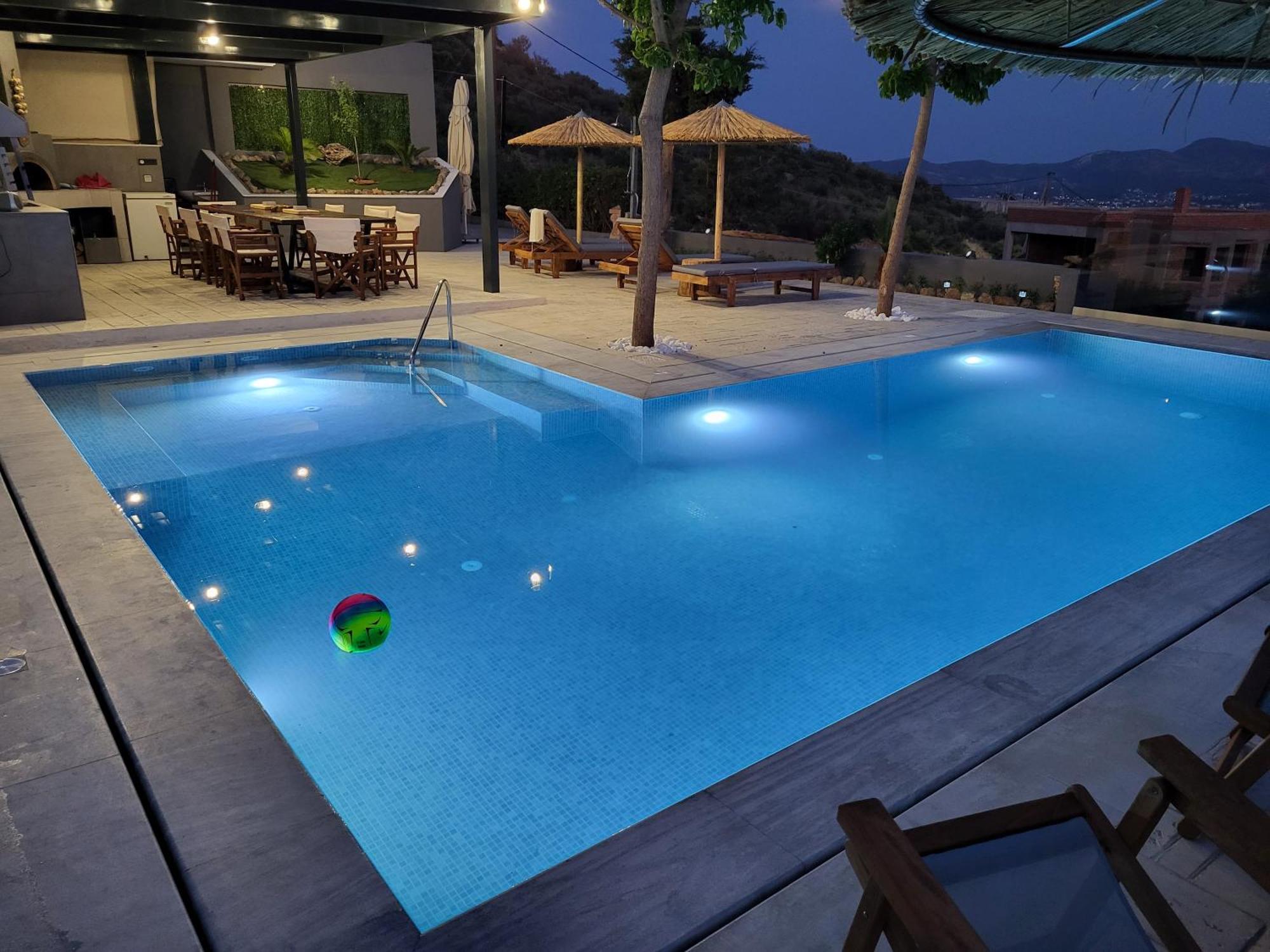"Stergiou Luxury Apartment 2Nd Floor" Με Κοινη Πισινα Saronida Zimmer foto