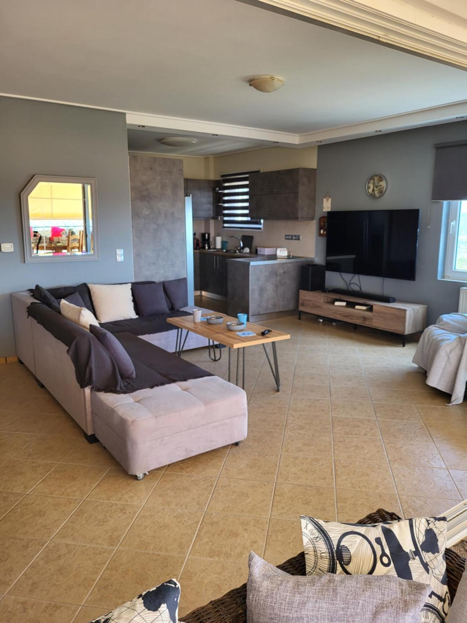 "Stergiou Luxury Apartment 2Nd Floor" Με Κοινη Πισινα Saronida Zimmer foto